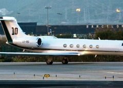 messi plane