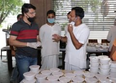 sourav-ganguly with iskcon committee