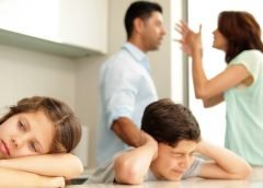 upset siblings