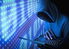 Blue Computer Hacker