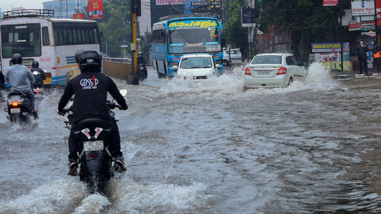 kerala and heavy rain