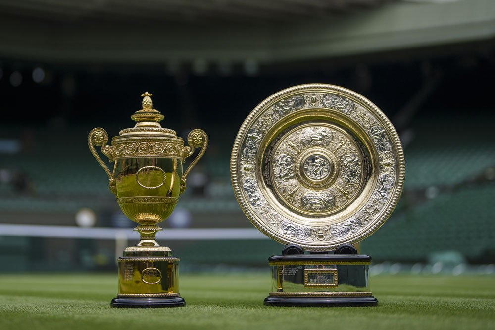 Wimbledon-trophies
