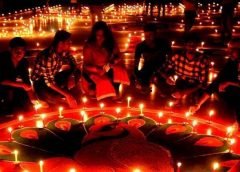 diwali and light