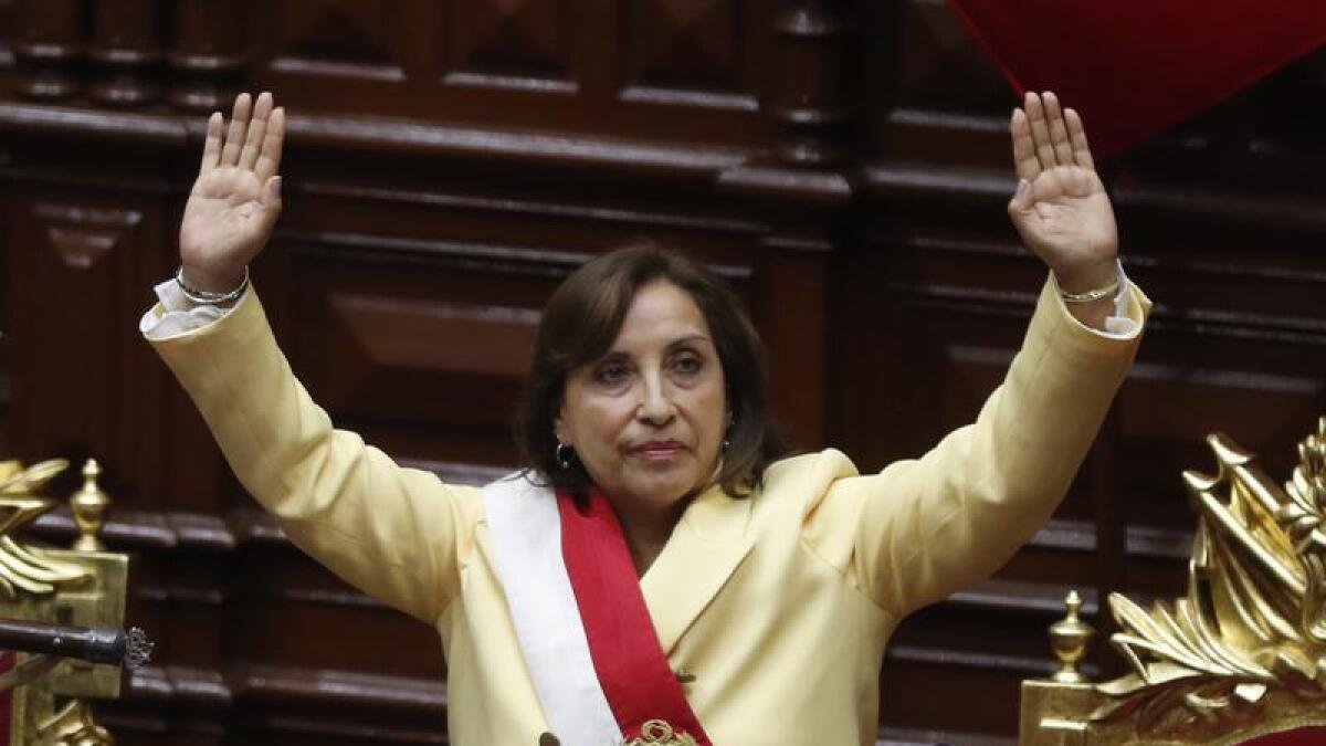 perus women president