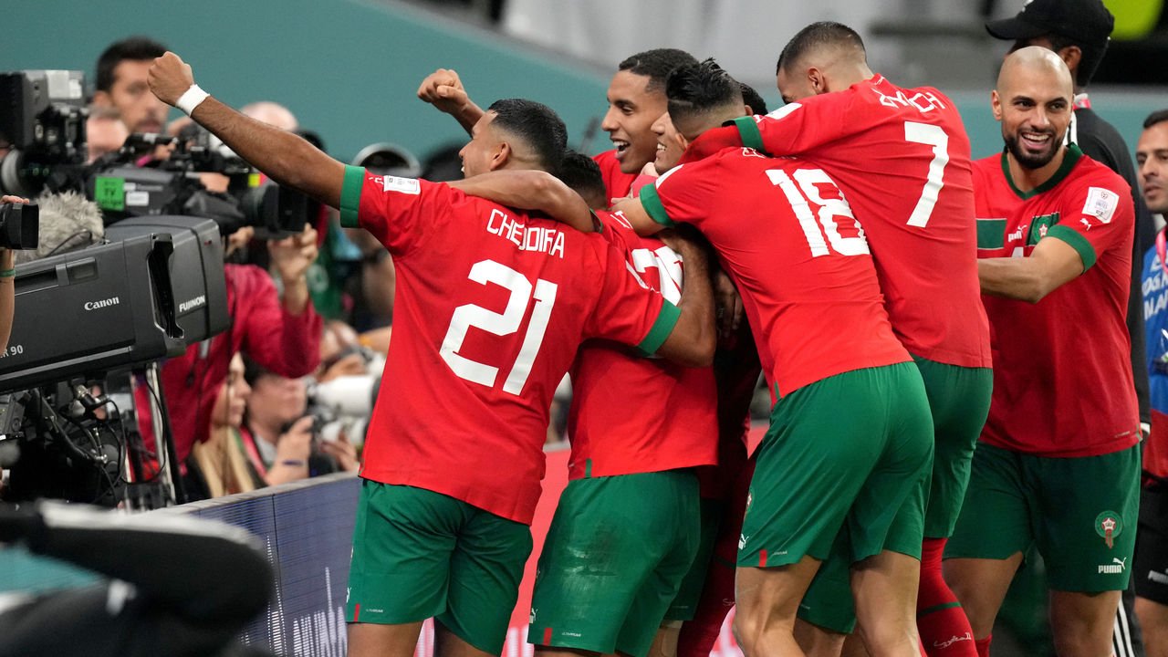 world cup and marokko