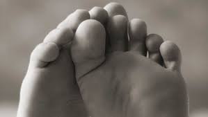 Signs of health in the feet